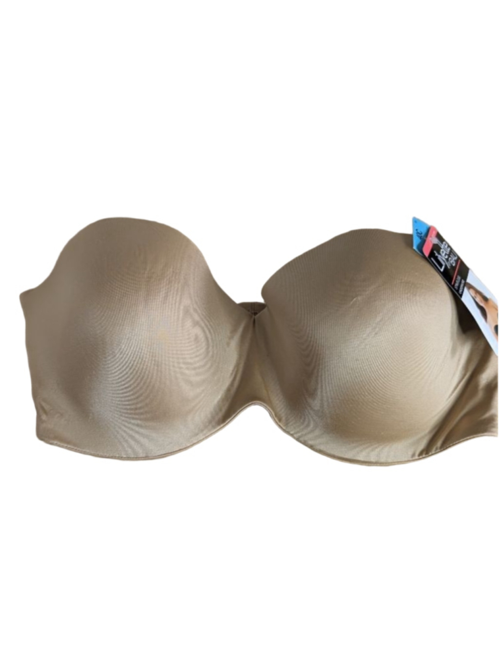 Women's Lilyette by Bali Strapless Underwire Bra 40C Beige New with Tags